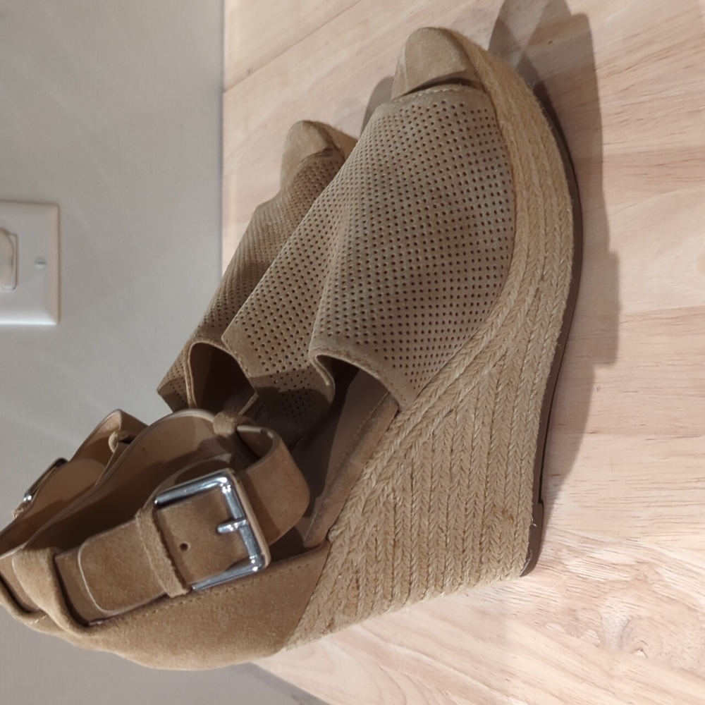 Marc Fisher Annie Perforated Espadrilles Weges